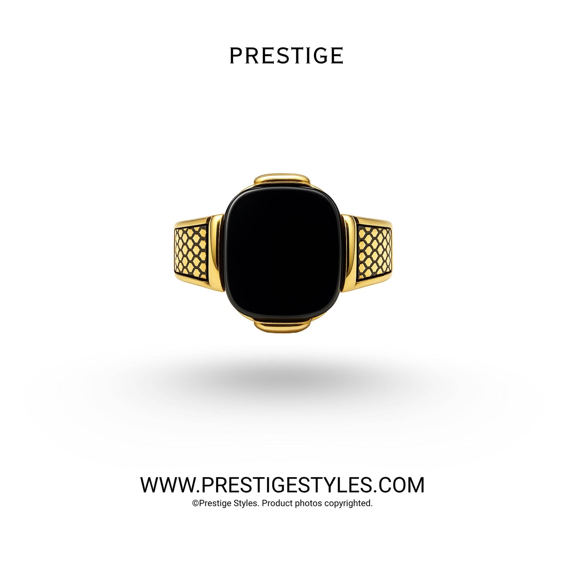Classic Golden Eternity Ring - Prestige Styles