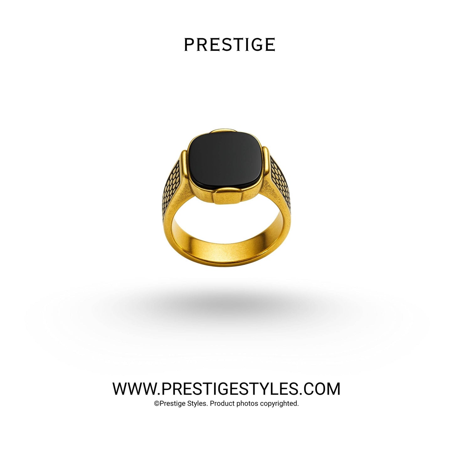 Classic Golden Eternity Ring - Prestige Styles