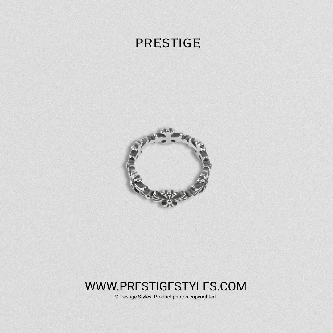 Crusade Cross Band Ring