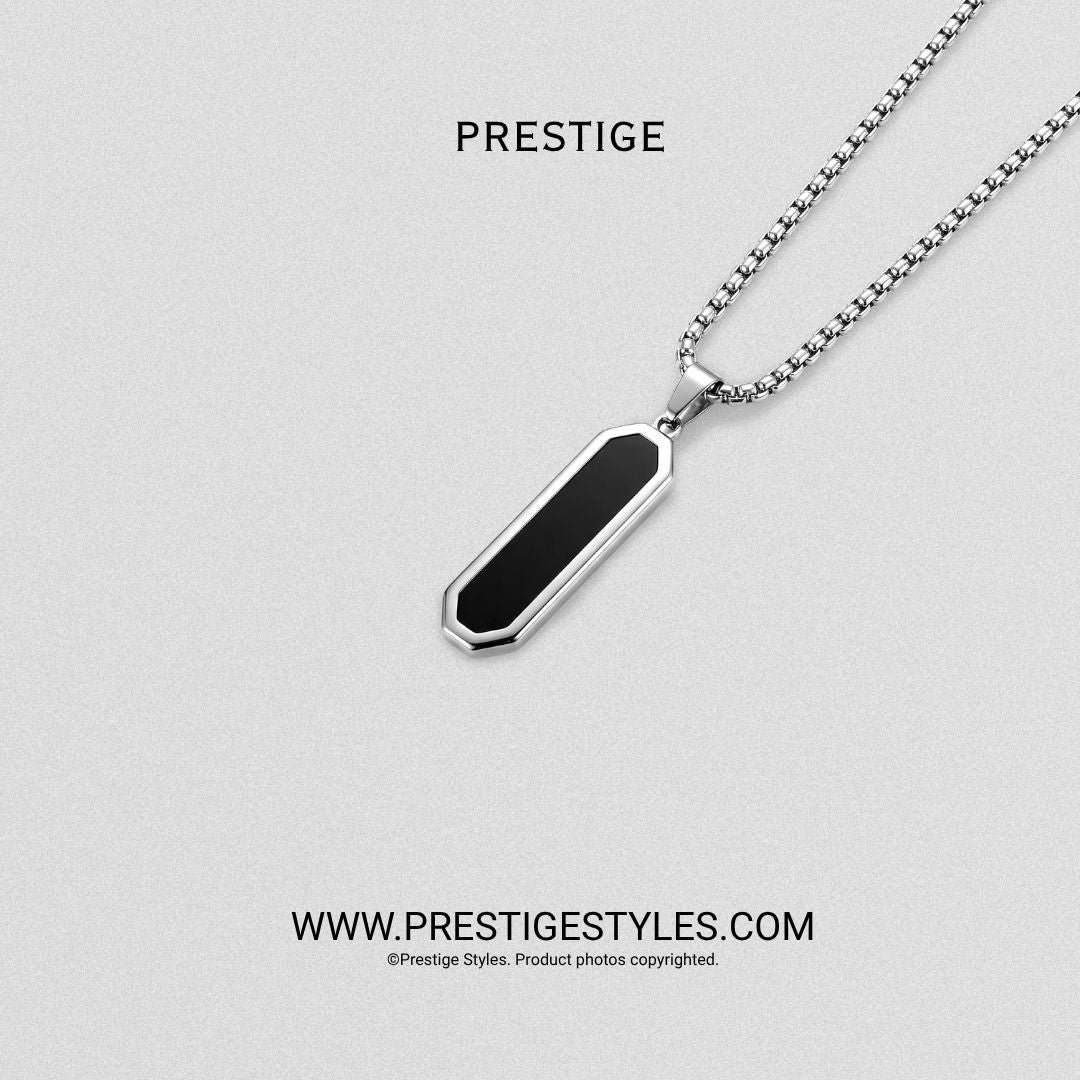 3 in 1 Abyss Combo – Silent Abyss Bracelet, Talisman Pendant Chain & Enigma Eclipse Ring - Prestige Styles - Bangladesh