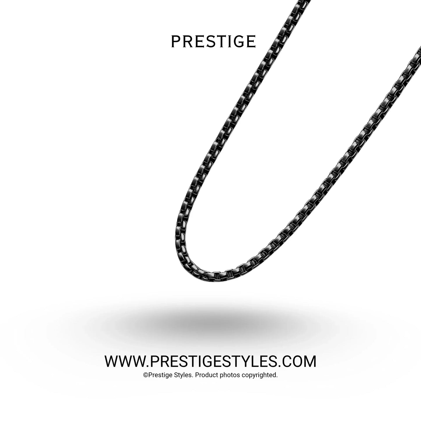 3 in 1 Chain Combo – Spiral Chain, Classic Chain & Serpent Chain - Prestige Styles - - 