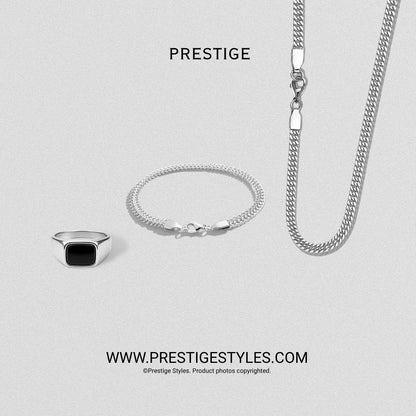 3 in 1 Old Heritage Combo- The Old Heritage Bracelet, Ring & Chain - Prestige Styles - Bangladesh