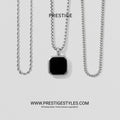 3-in-1 Phantom Core Combo – Spiral Chain, Noble Chain & Phantom Pendant Chain Combo - Prestige Styles - Bangladesh