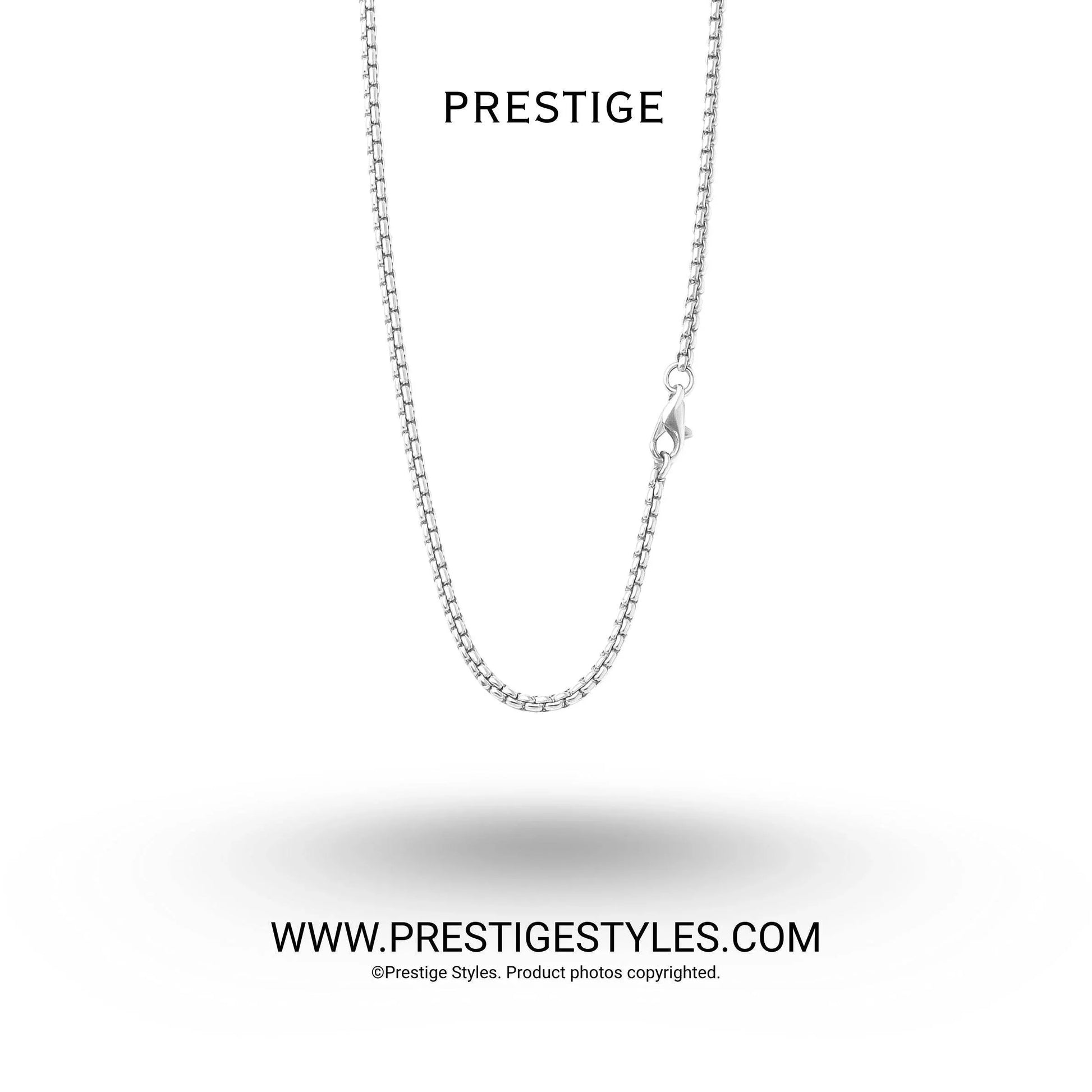 3 in 1 Silver Retro Combo- The Retro Bracelet, Silver Chain & Sleek Ring - Prestige Styles - - combo offer