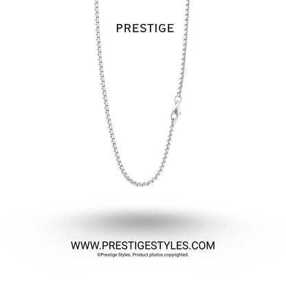 3 in 1 Silver Retro Combo- The Retro Bracelet, Silver Chain & Sleek Ring - Prestige Styles - - combo offer