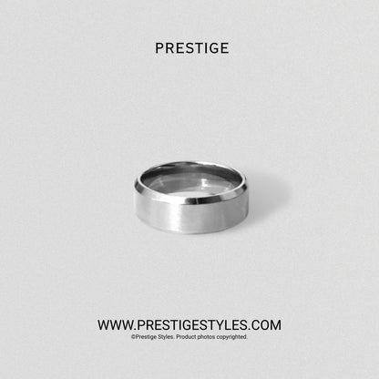 3 in 1 Silver Retro Combo- The Retro Bracelet, Silver Chain & Sleek Ring - Prestige Styles - Bangladesh