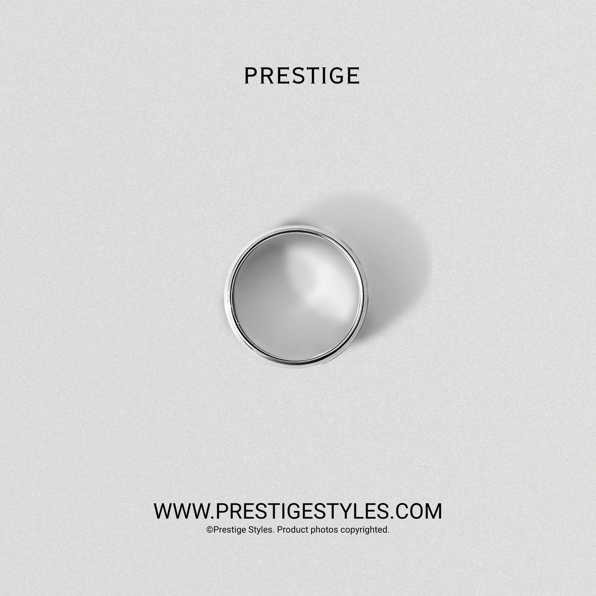 3 in 1 Silver Retro Combo- The Retro Bracelet, Silver Chain & Sleek Ring - Prestige Styles - Bangladesh