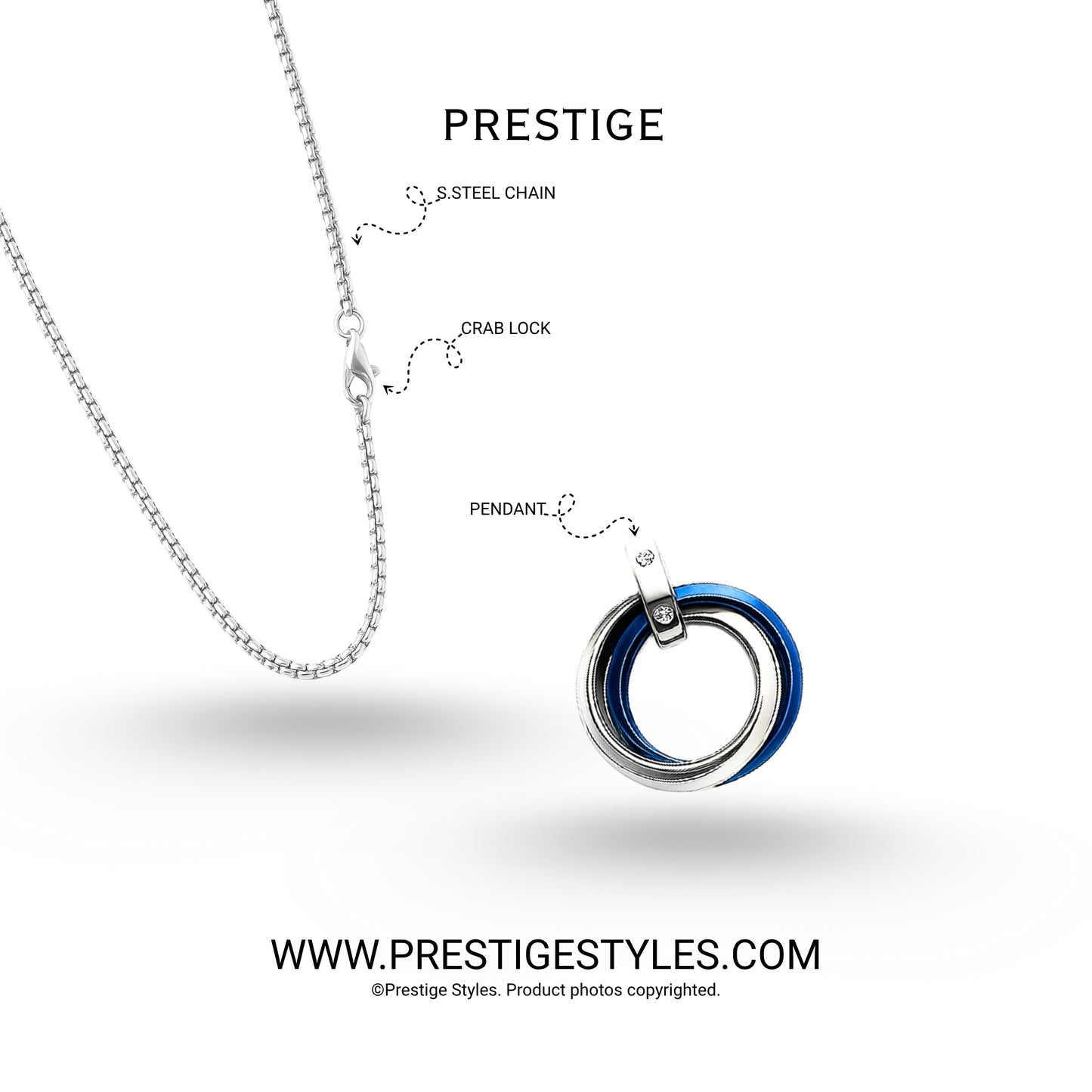 Arctic Core Pendant with chain