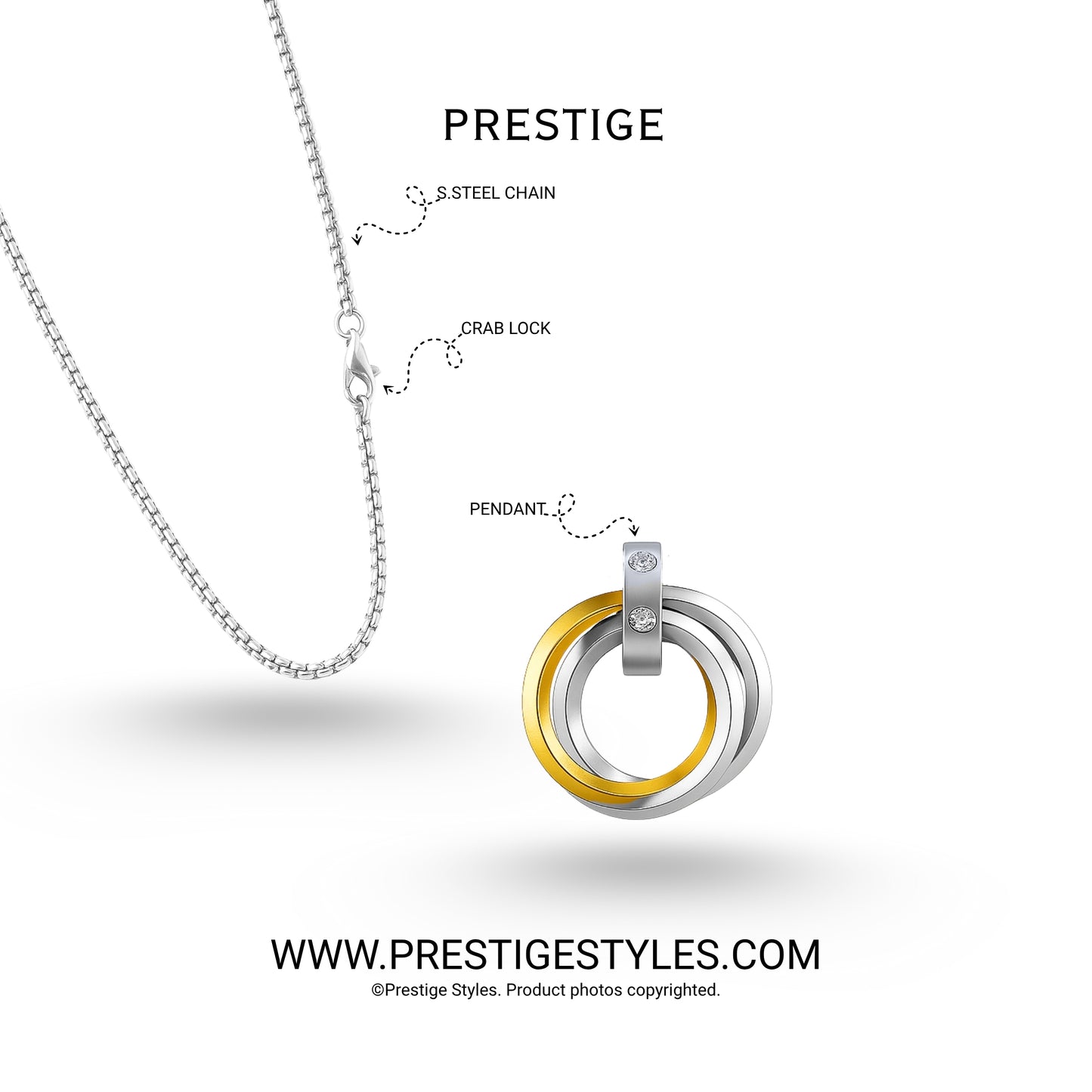Arctic Core Pendant with chain