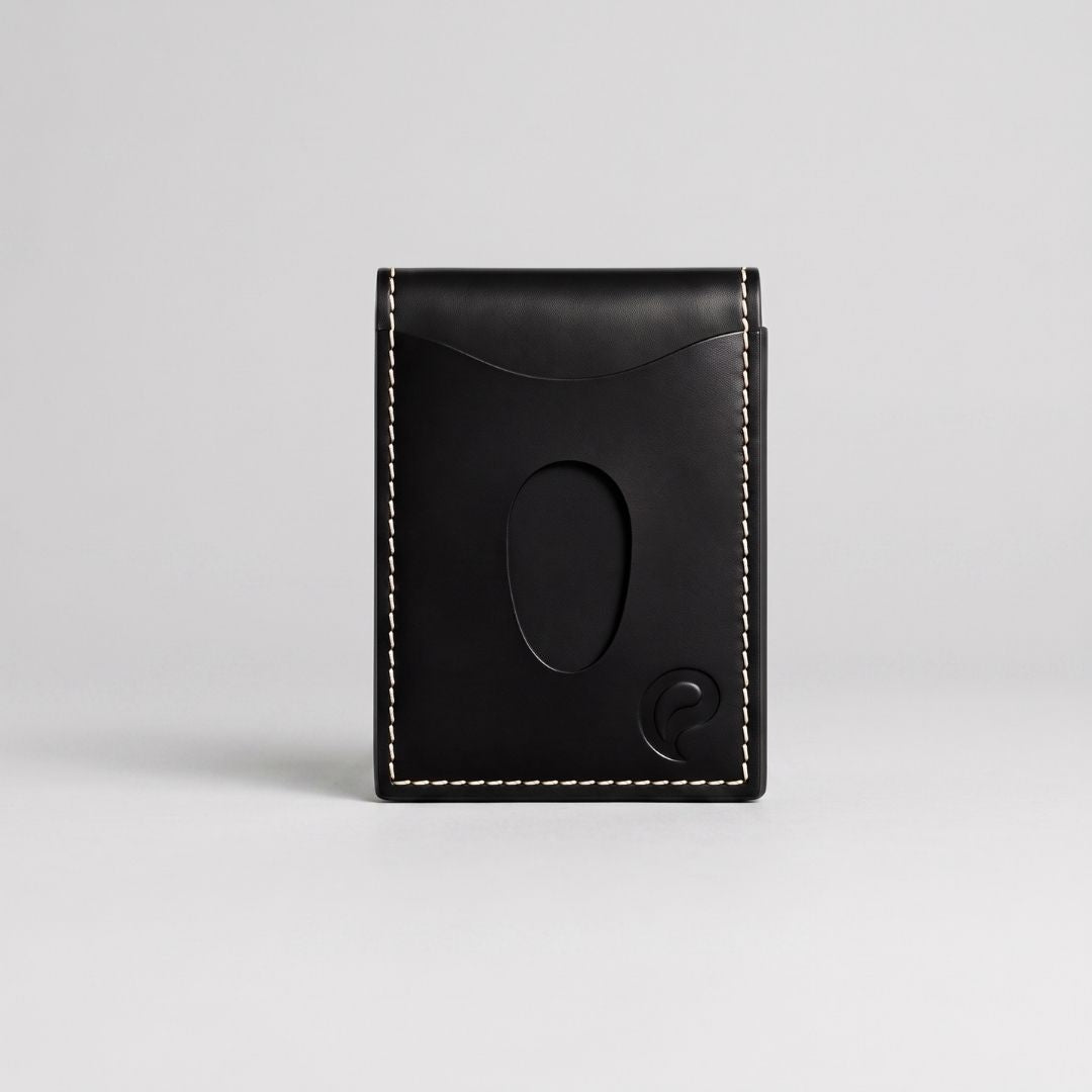 The Cadet Bifold Wallet | Full Grain Leather | Snap Tab Closure
