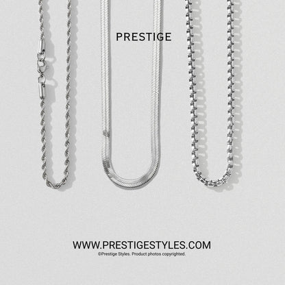 3 in 1 Chain Combo – Spiral Chain, Classic Chain & Serpent Chain