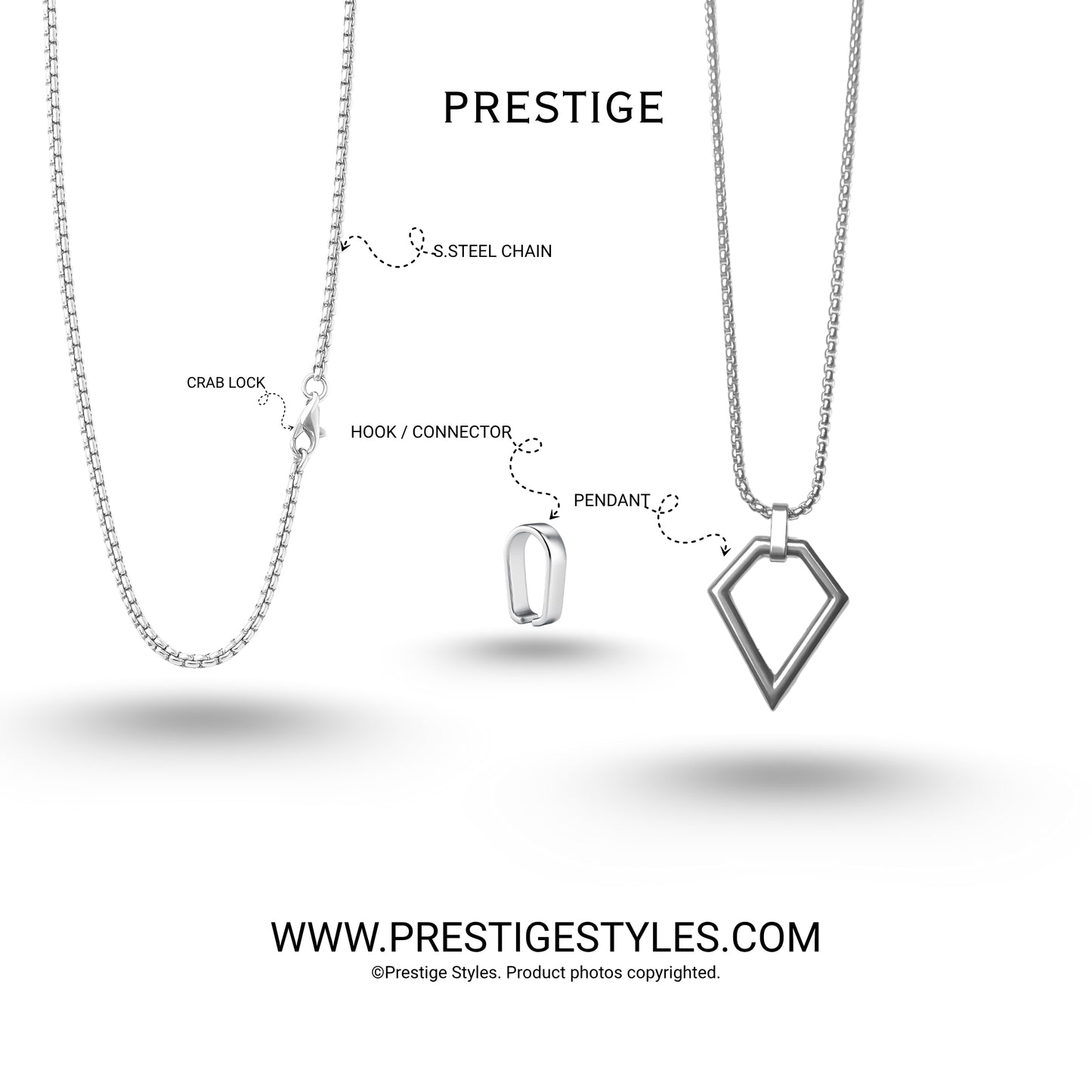 Axis Pendant with chain