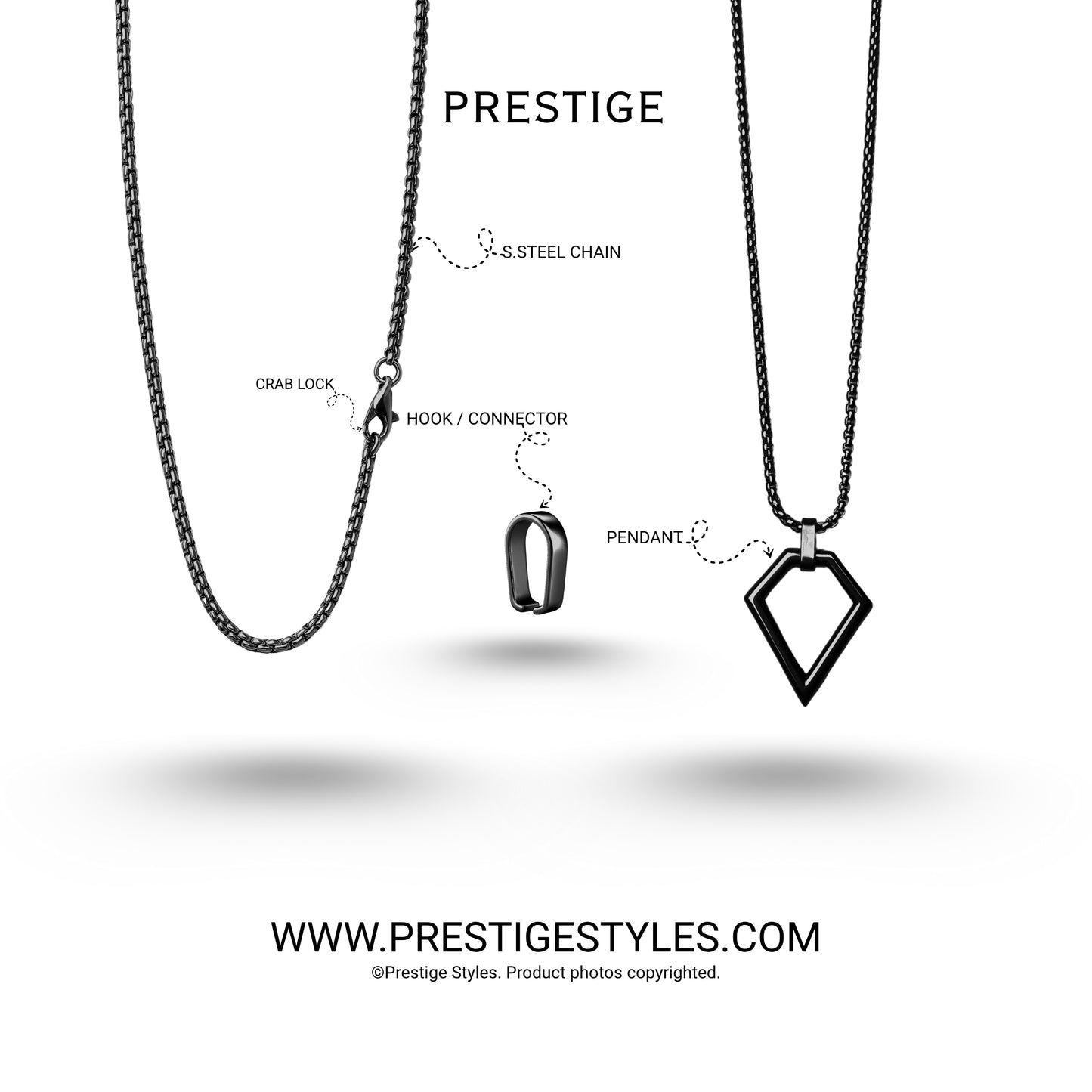 Axis Pendant with chain