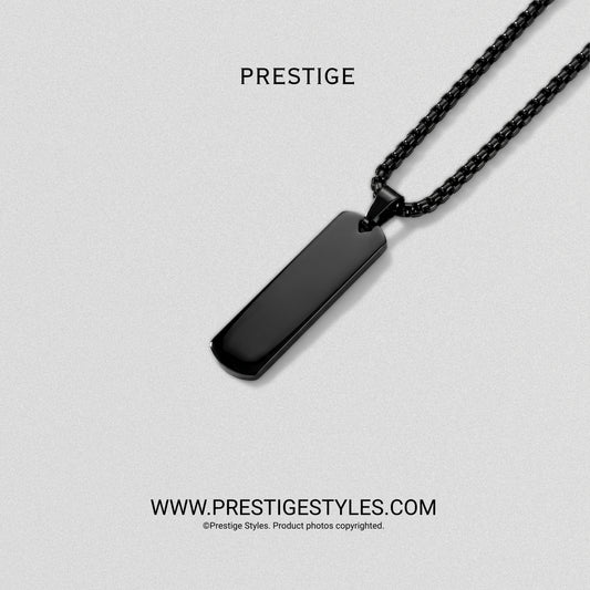 Eclipse Edge Pendant with Chain