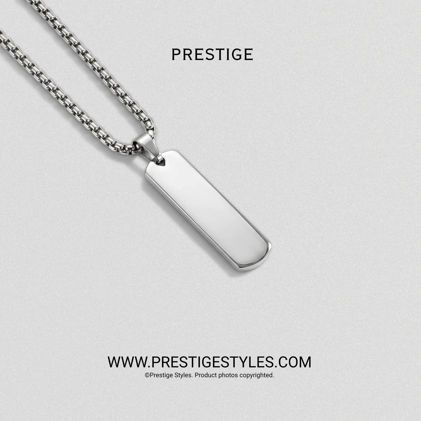 Eclipse Silver Pendant with chain