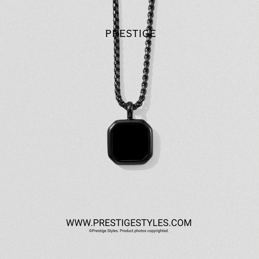 Phantom Pendant with chain (Black)