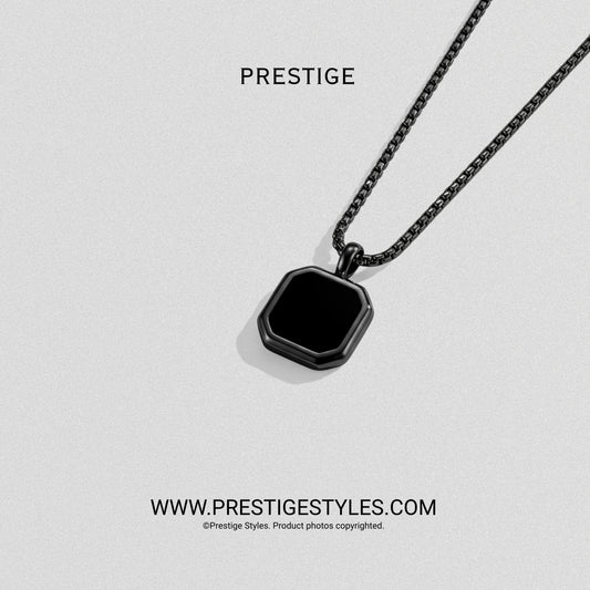 Phantom Pendant with chain (Black)