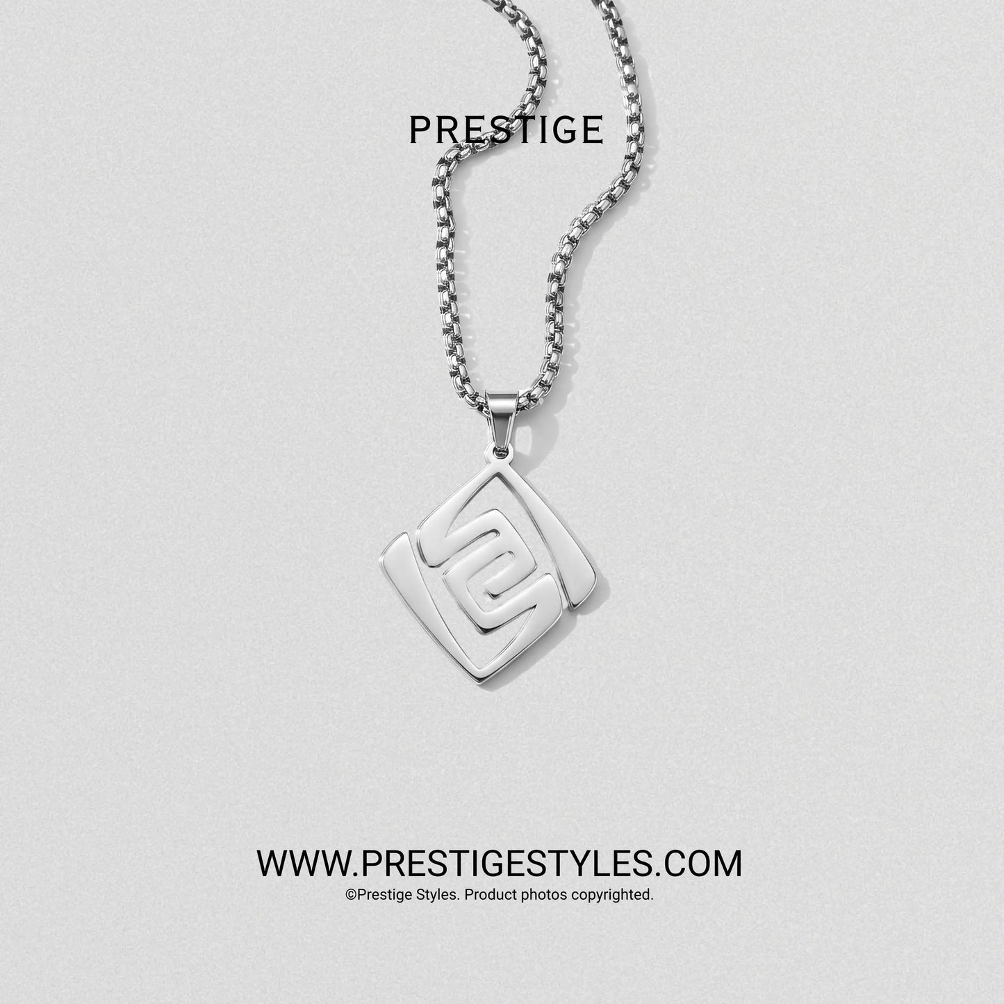 Lumière Pendant with Chain