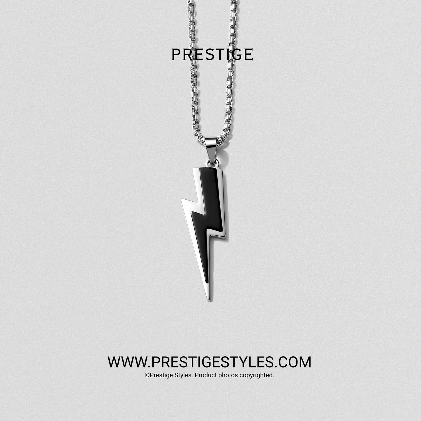 Thunderbolt Pendant with chain