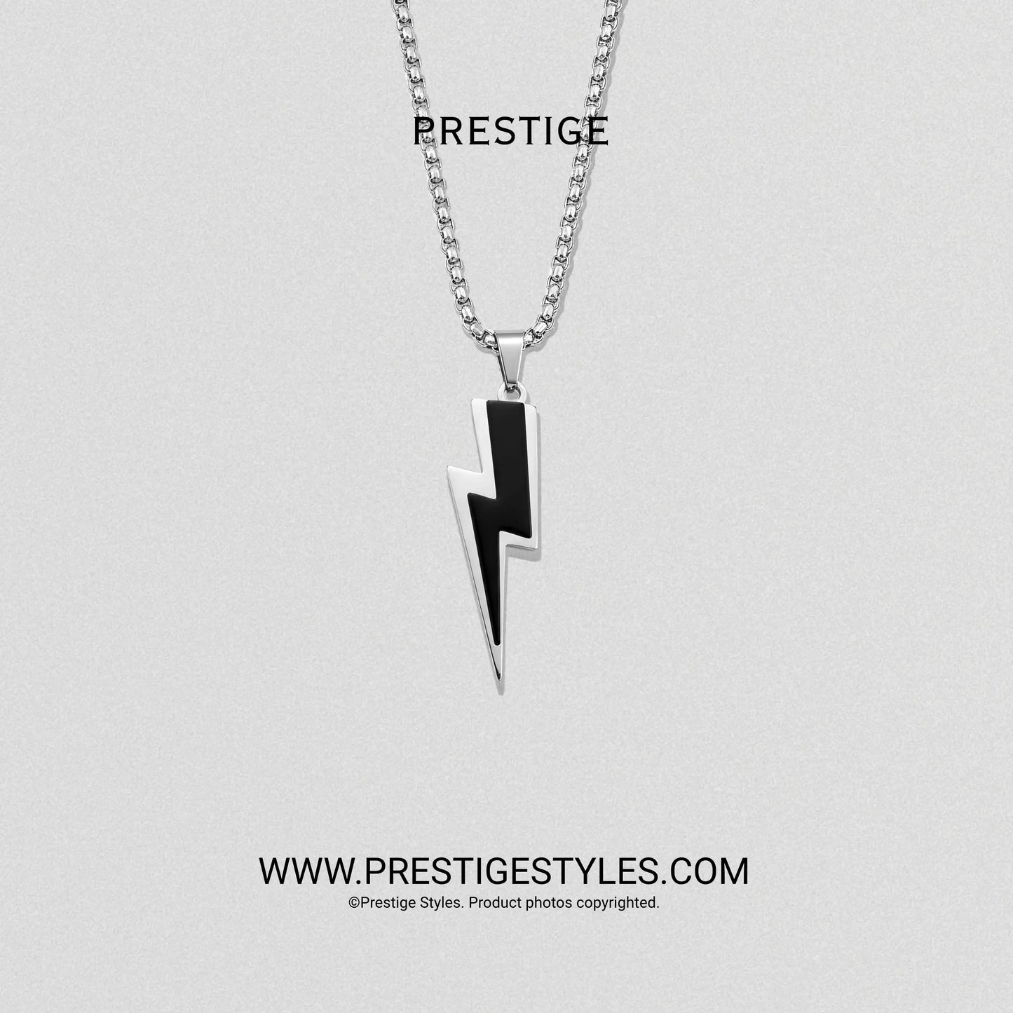 Thunderbolt Pendant with chain