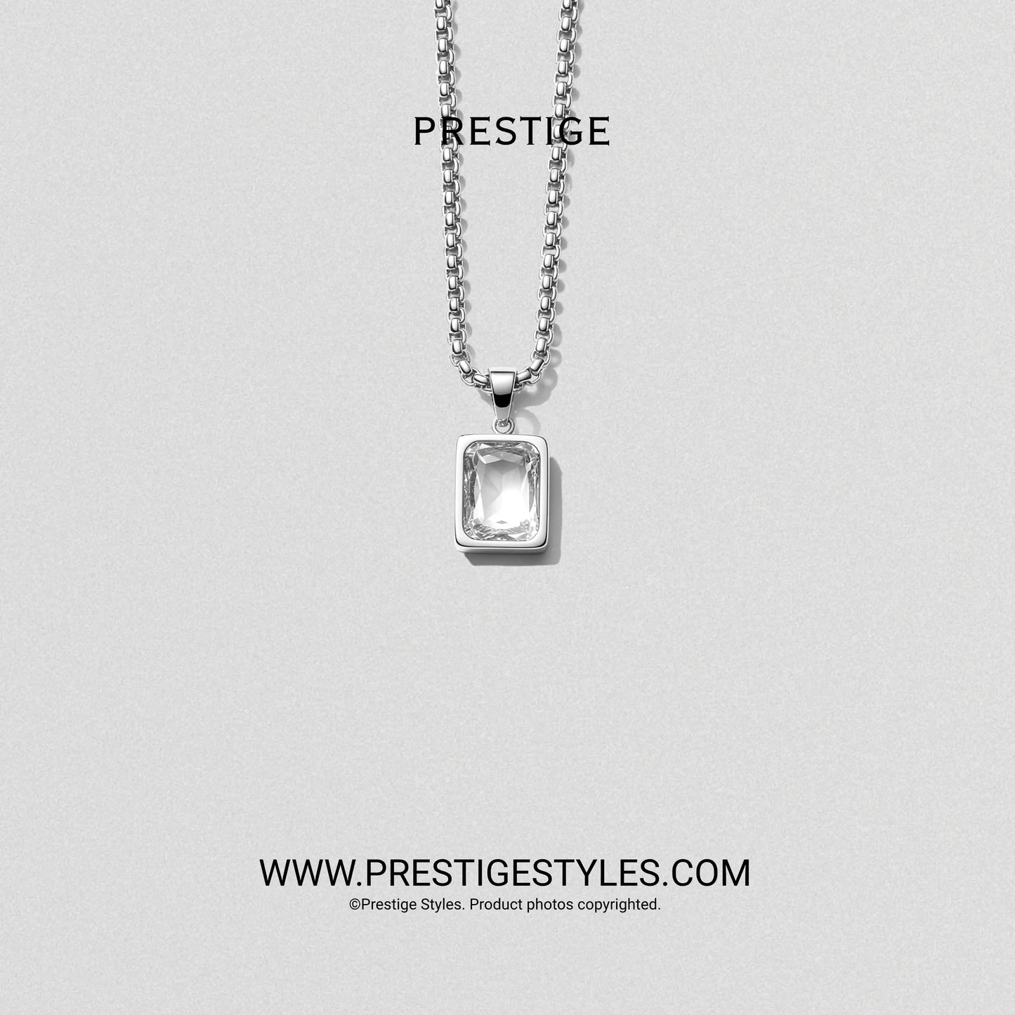 Grimline Silver Pendant With Chain