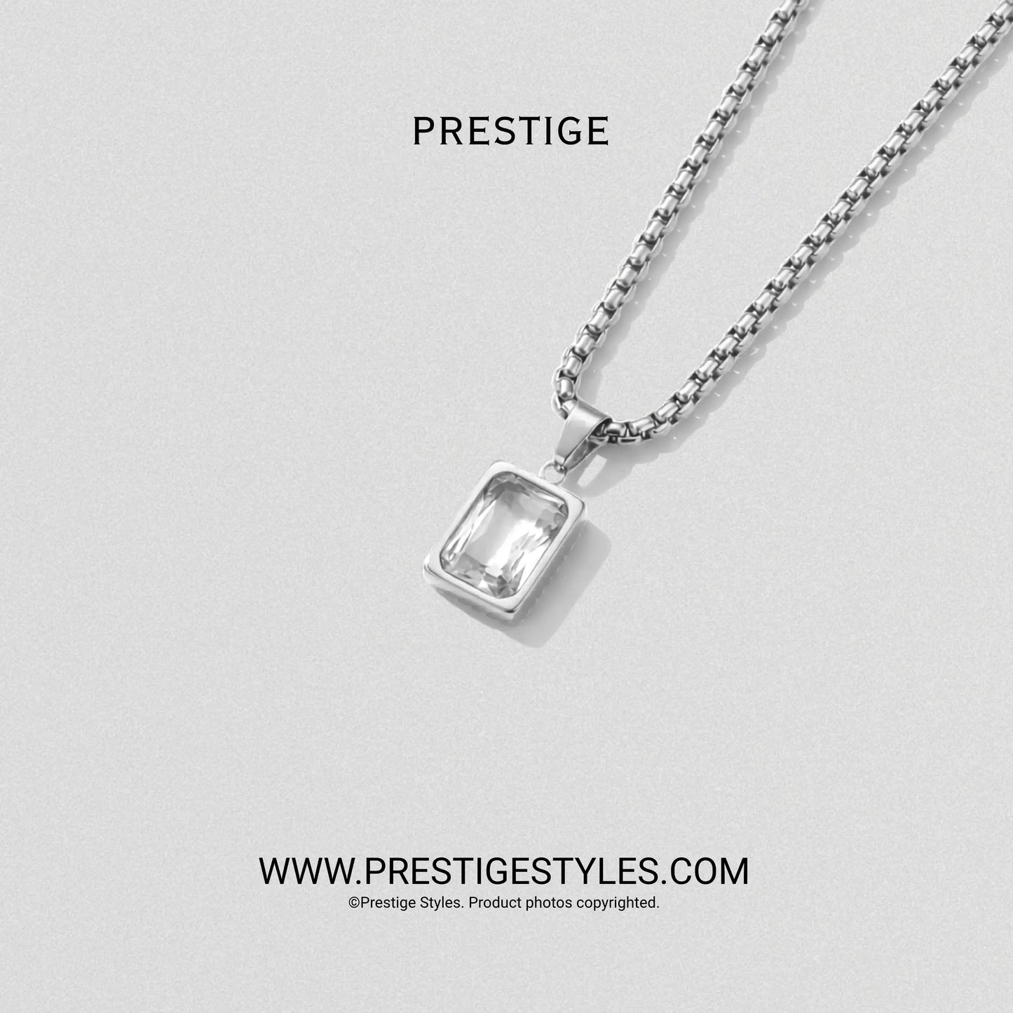 Grimline Silver Pendant With Chain