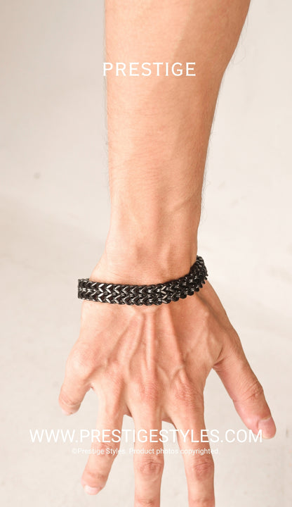 Retro Link Titanium Bracelet