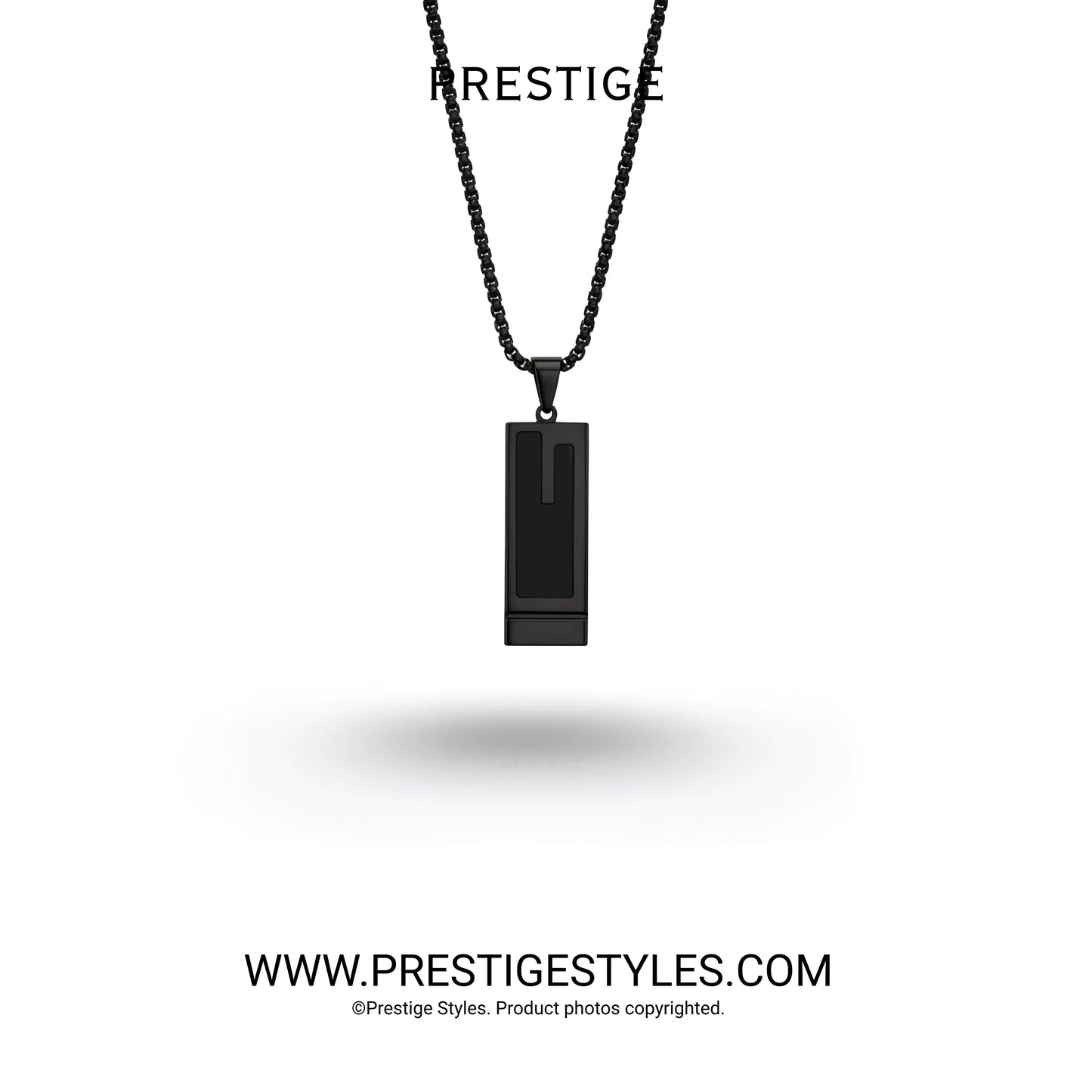 Monolith Pendant with Chain - Prestige Styles - - Pendant with Chain