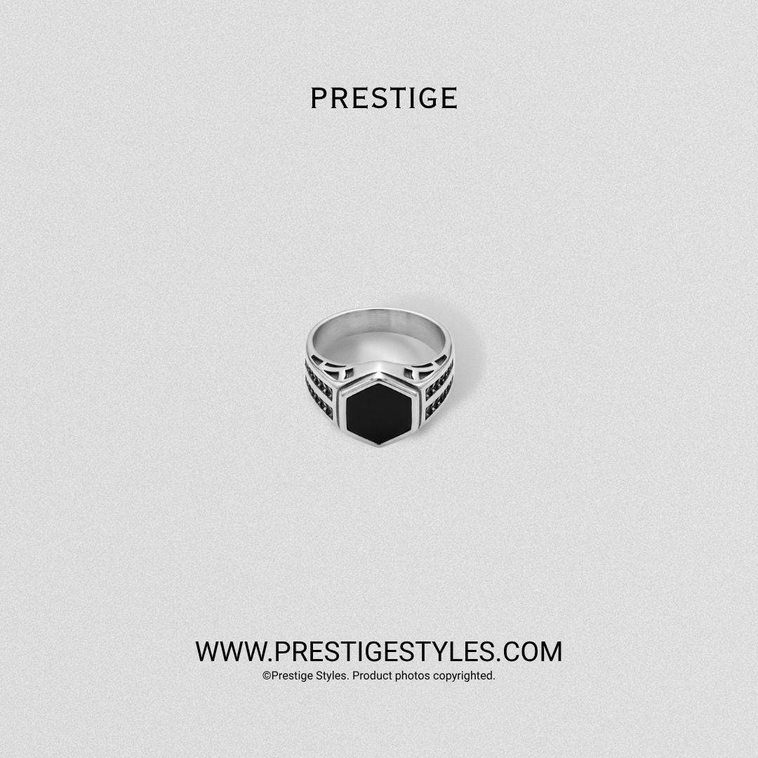 Hexa Core Signet Ring for Men | Signet Ring Bangladesh