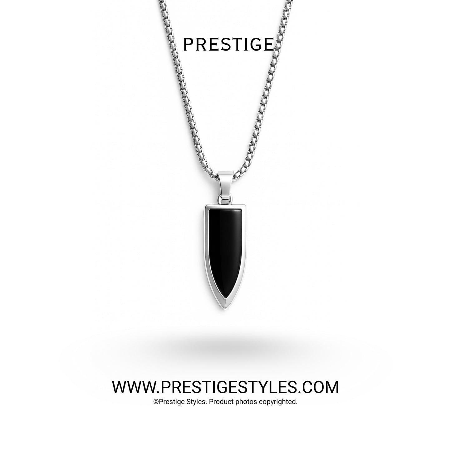 Shadow Rune Pendant with chain