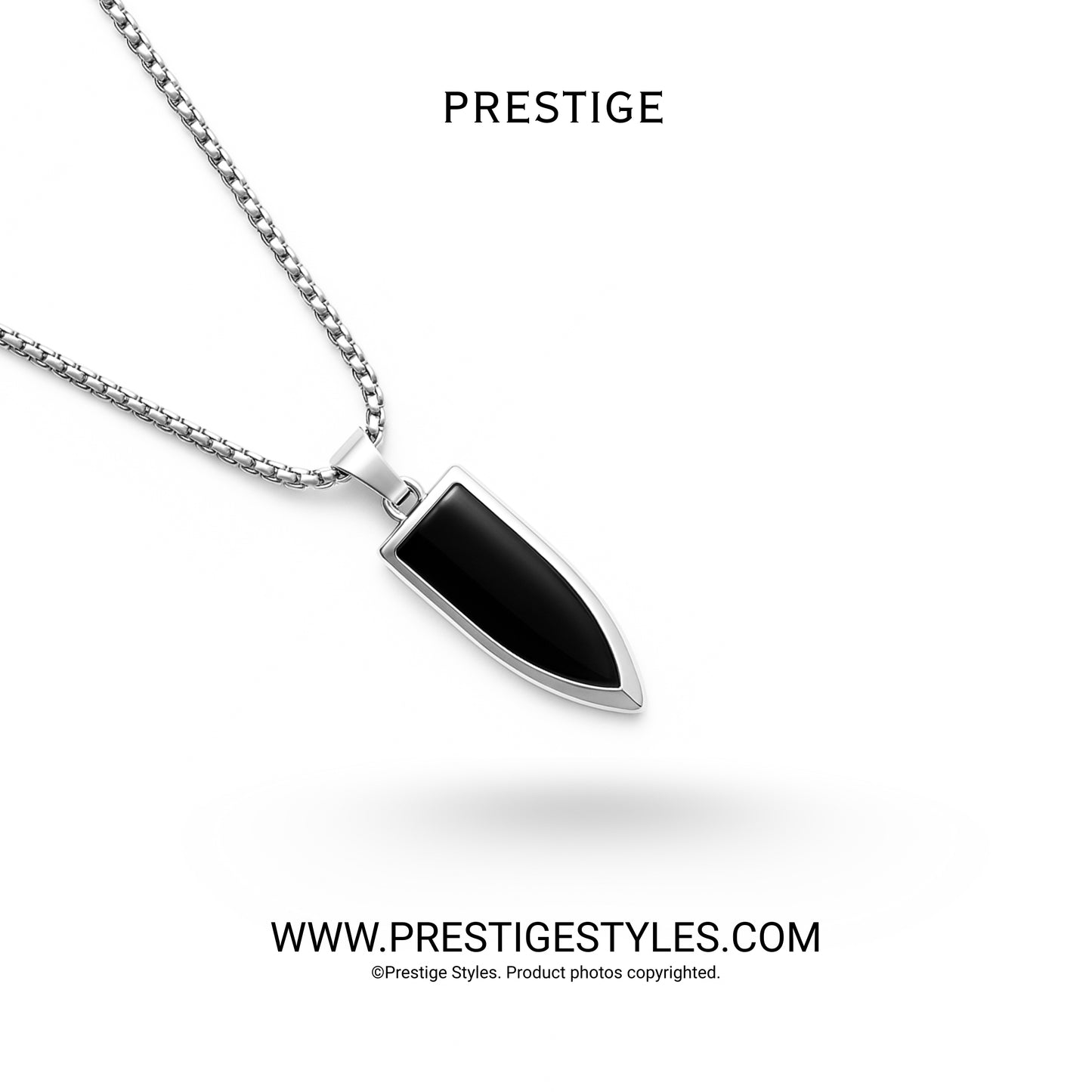 Shadow Rune Pendant with chain