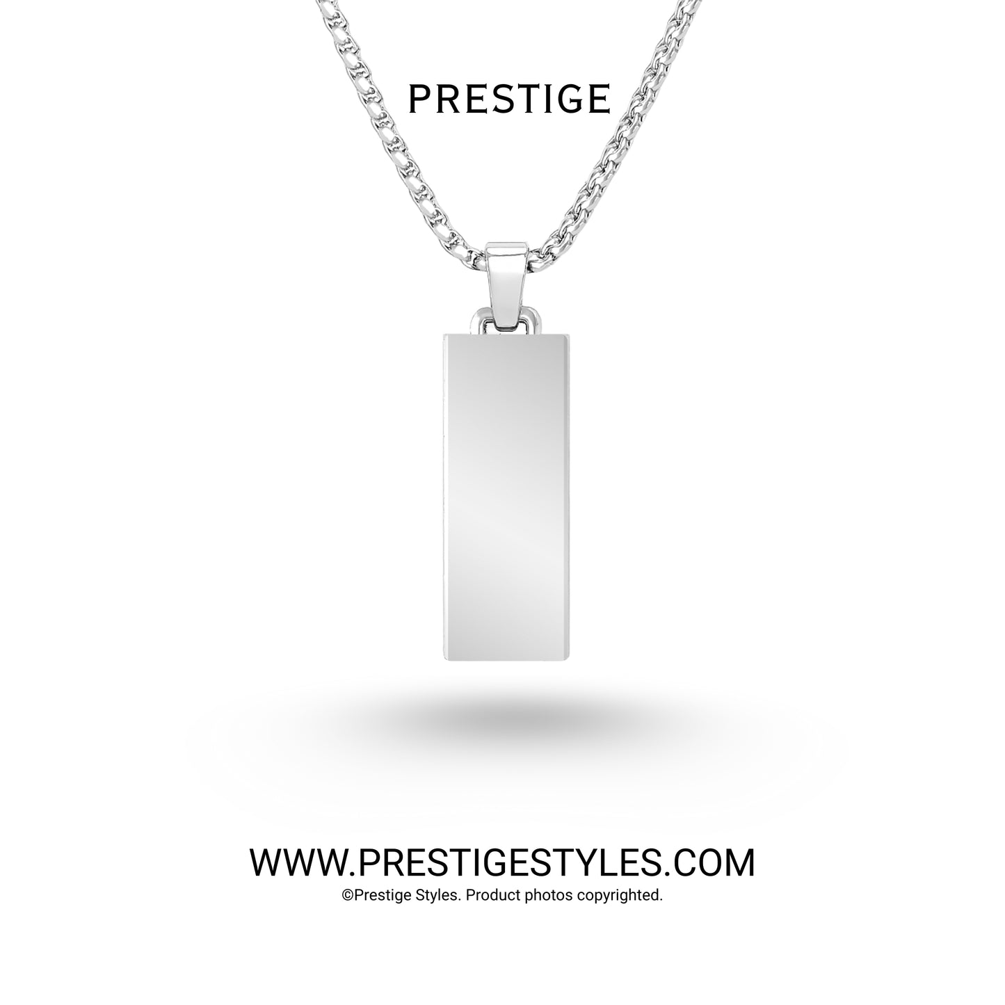 Ghostprint Pendant with chain