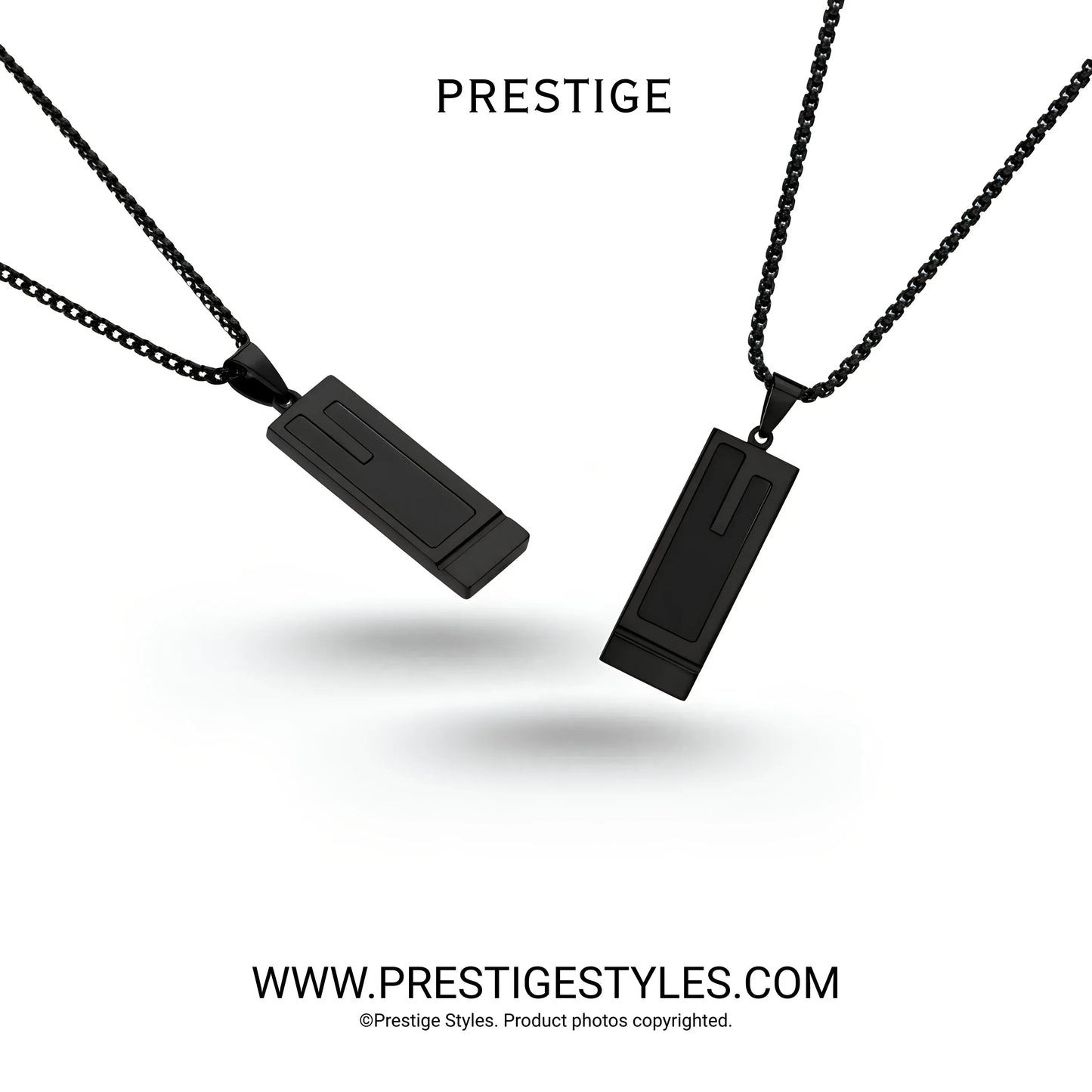Monolith Pendant with Chain - Prestige Styles - - Pendant with Chain