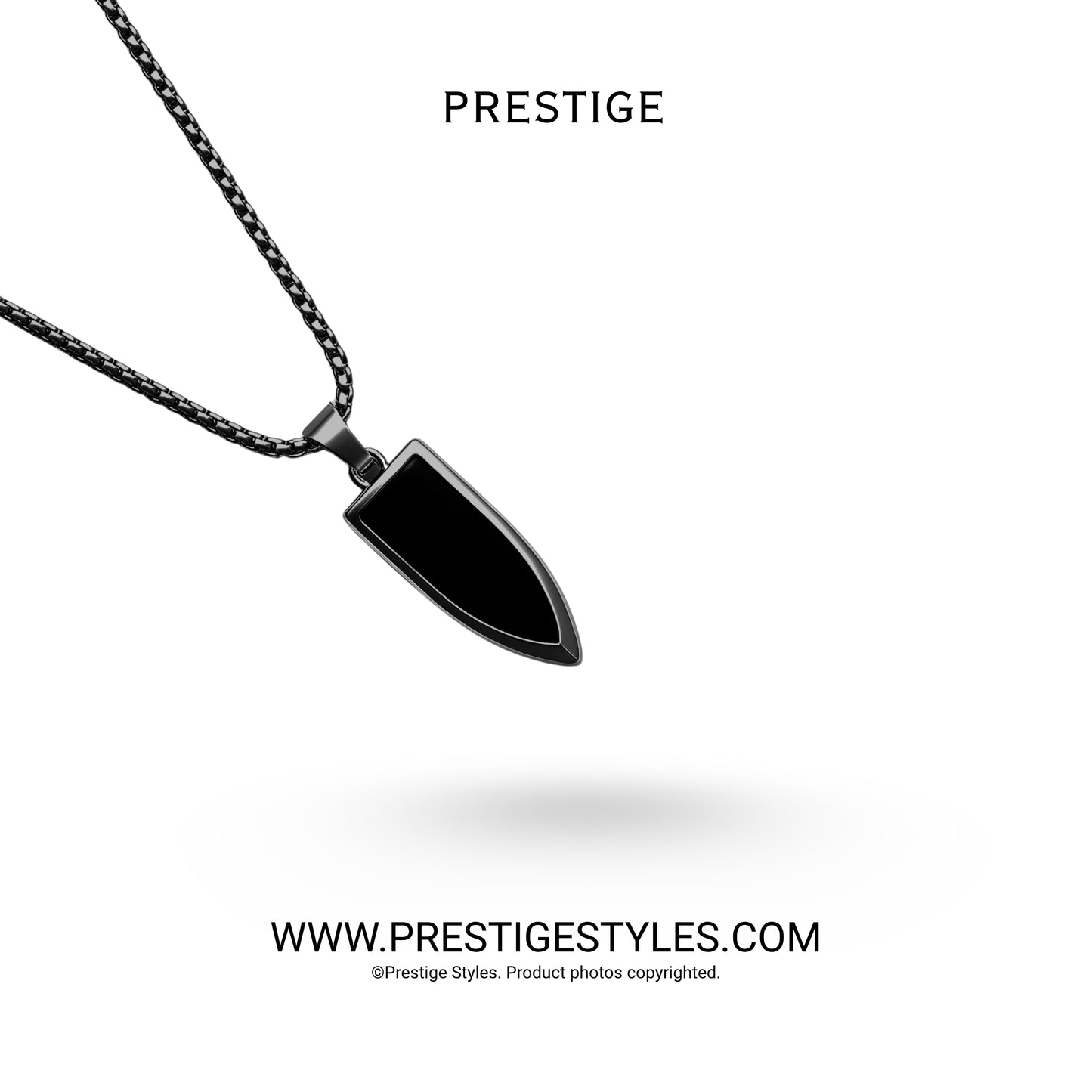 Shadow Rune Pendant with chain