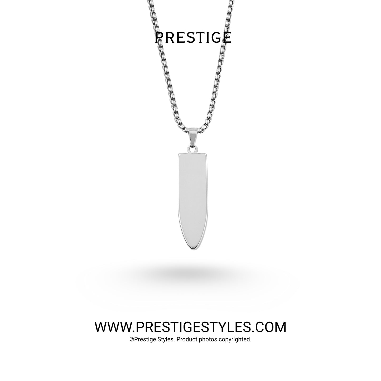 Shadow Rune Pendant with chain