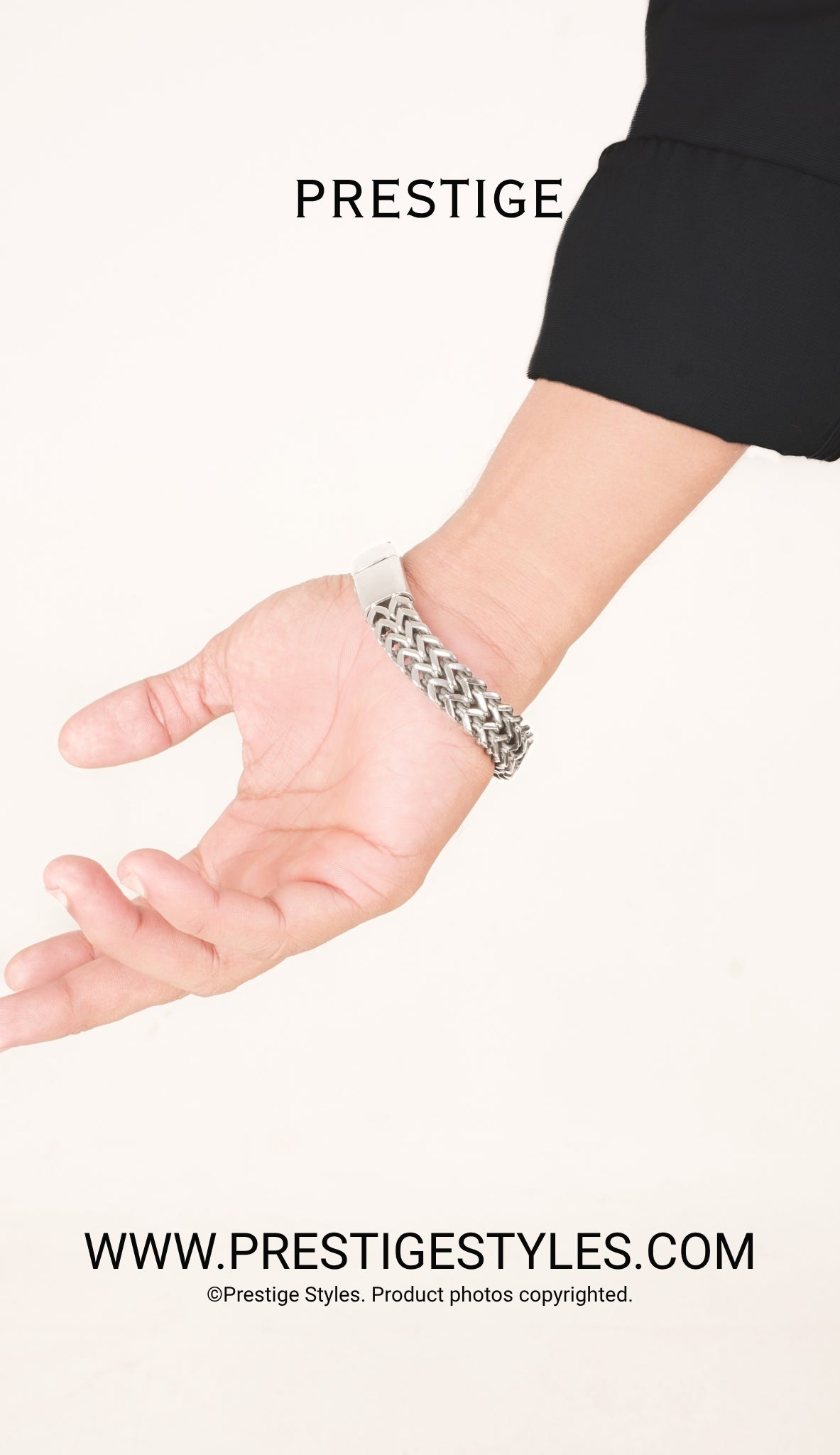 Retro Link Titanium Bracelet