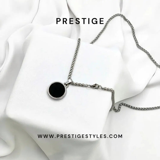 Infinite Loop Silver Pendent with Chain - Prestige Styles Prestige ...