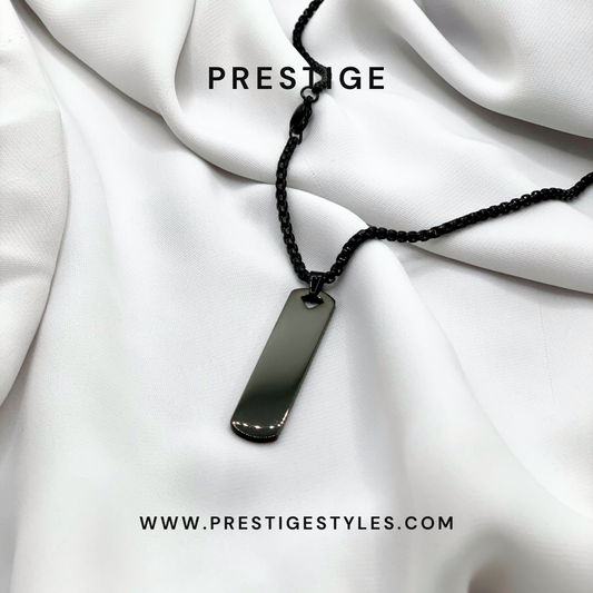 Eclipse Edge Pendant with Chain - Prestige Styles Prestige Styles Default Title