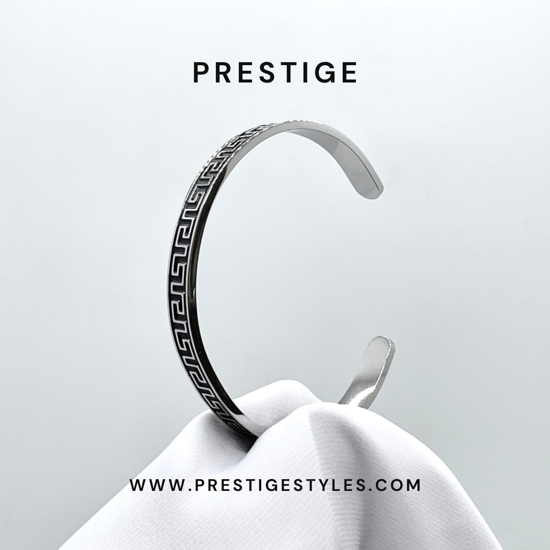 Steel Infinity Link Bracelet - Prestige Styles Prestige Styles Silver