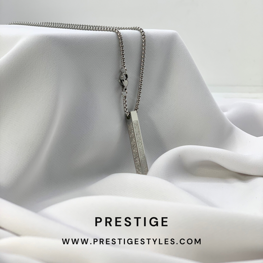 Aytal Kursi Pendent With Chain - Prestige Styles Prestige Styles Silver