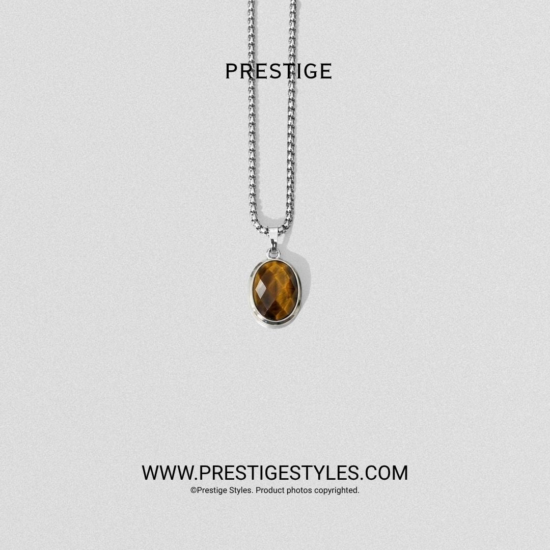 Amberwood Pendant With Chain - Prestige Styles - Bangladesh
