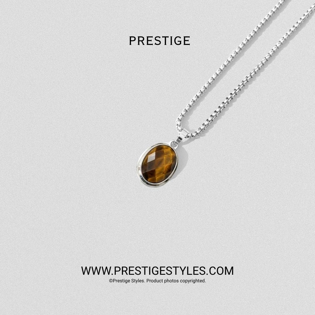 Amberwood Pendant With Chain - Prestige Styles - Bangladesh