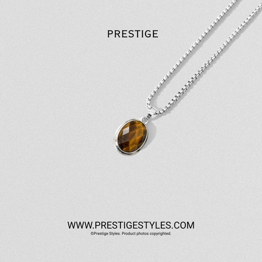 Amberwood Pendant With Chain - Prestige Styles - Bangladesh