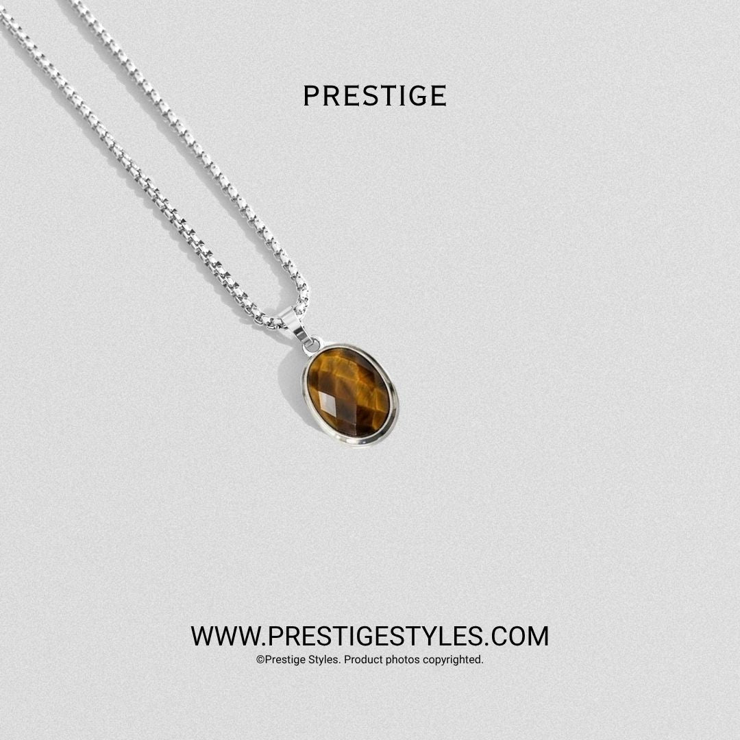 Amberwood Pendant With Chain - Prestige Styles - Bangladesh