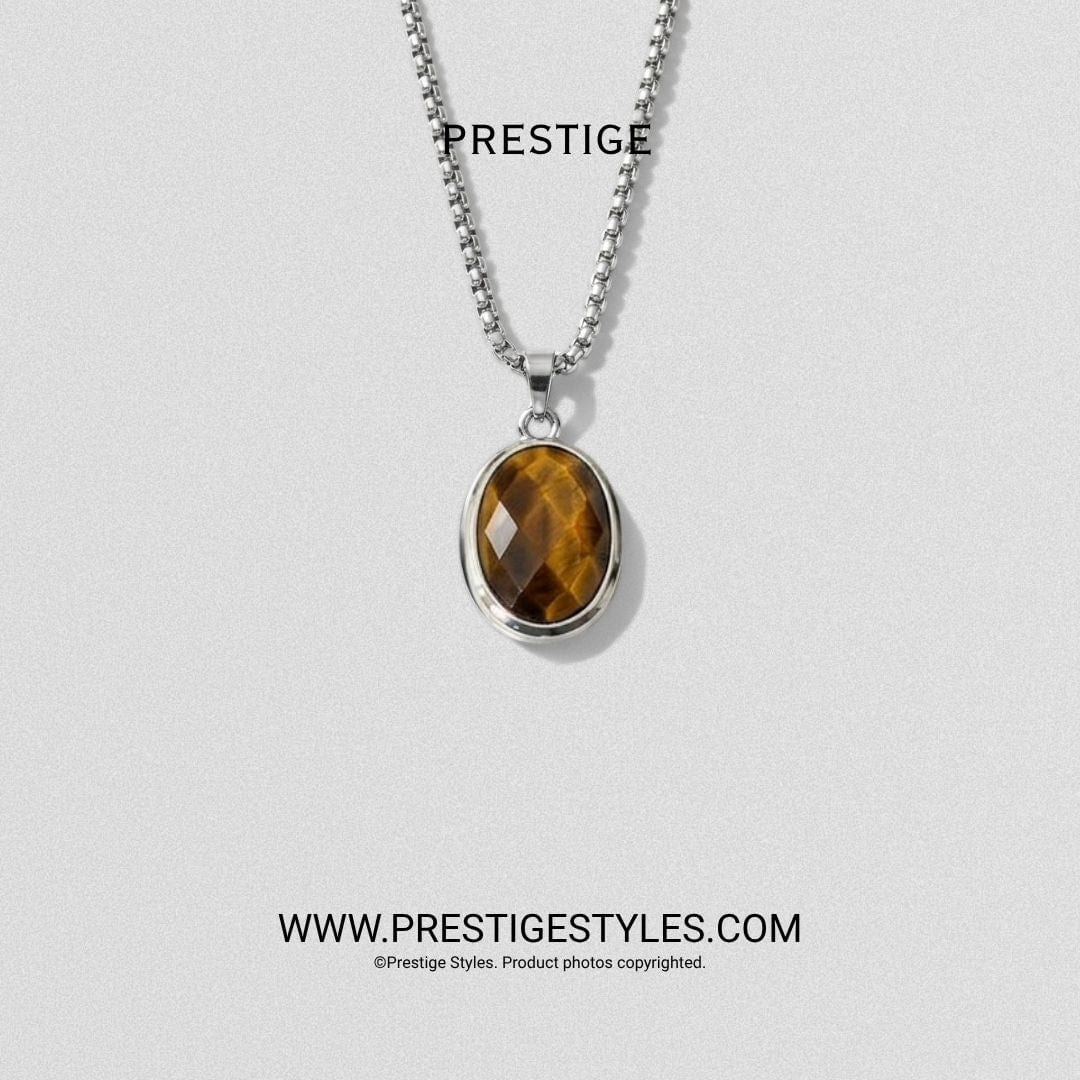 Amberwood Pendant With Chain - Prestige Styles - Bangladesh