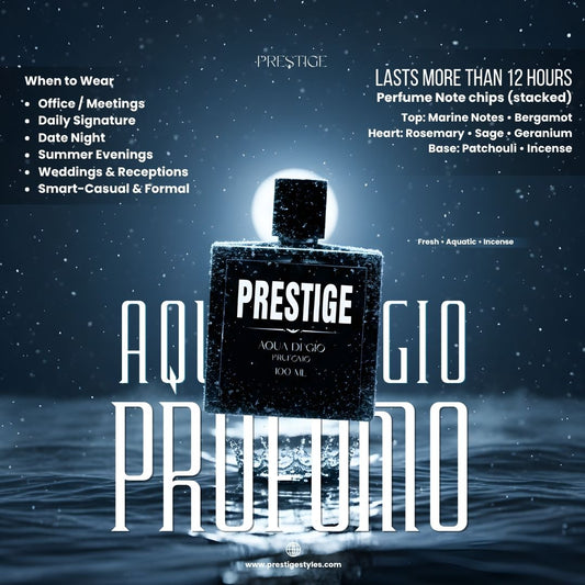 Aquaris Noir Perfume - Prestige Styles - Bangladesh