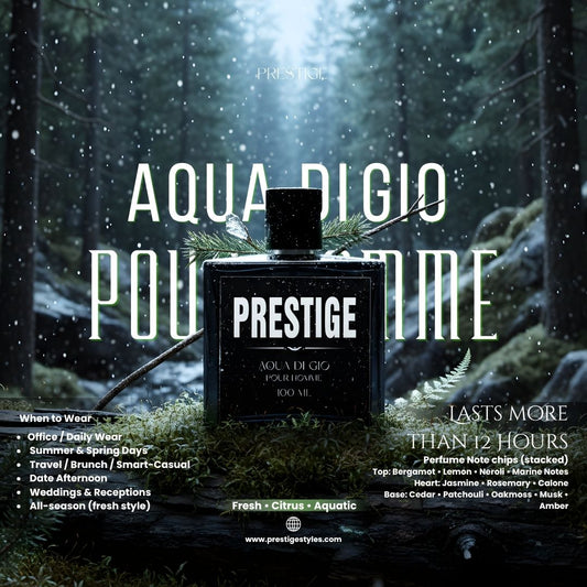 Aquaris Pour Homme Perfume - Prestige Styles - Bangladesh