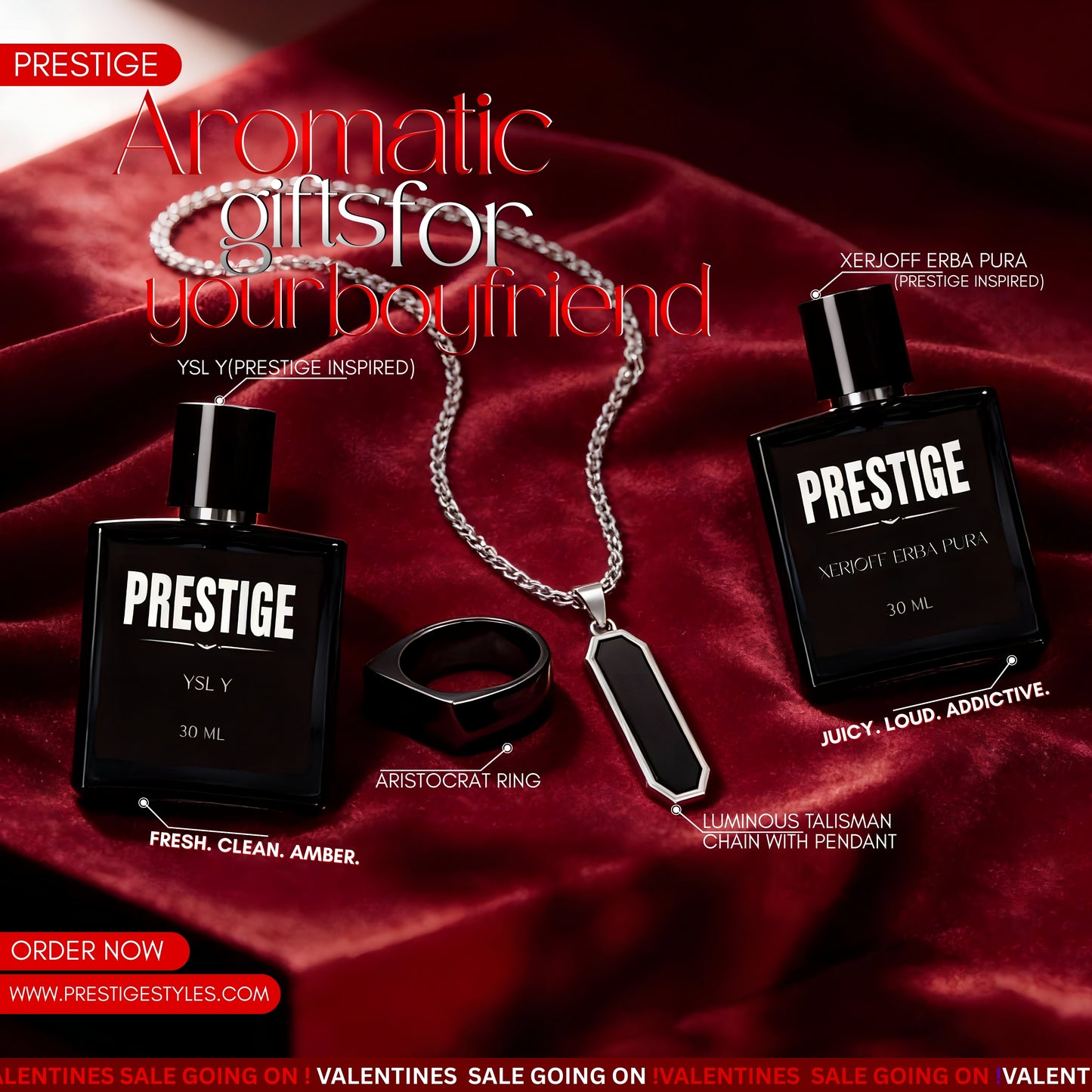 Aromatic Gift Set - Premium Mens Luxury Perfume and Fashion Accessories in Bangladesh