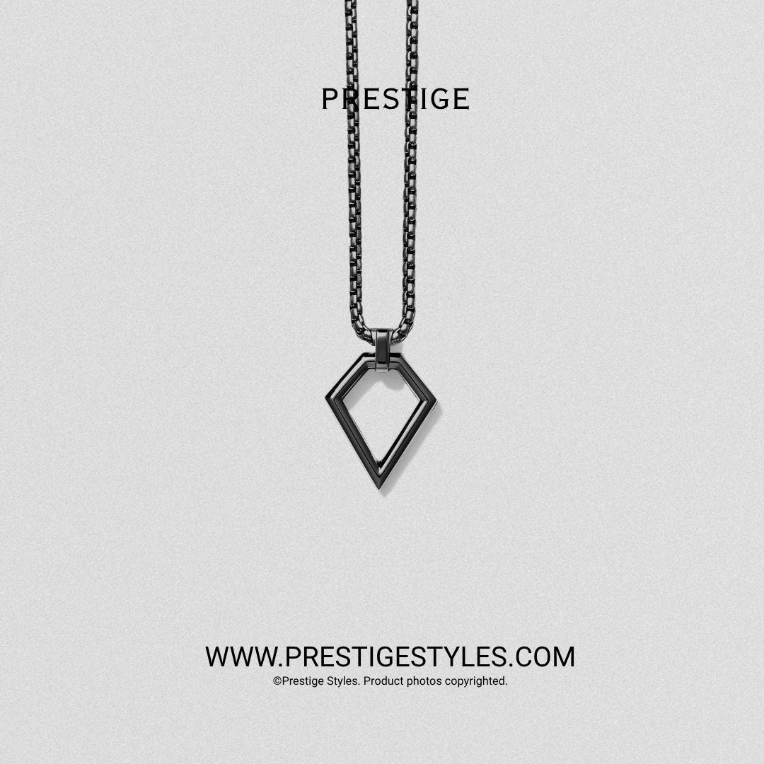 Axis Pendant with chain - Prestige Styles - Bangladesh
