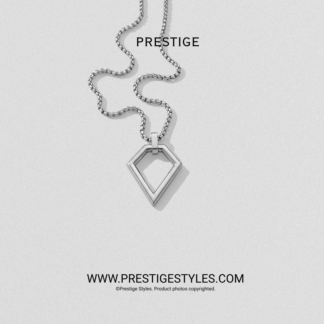 Axis Pendant with chain - Prestige Styles - Bangladesh